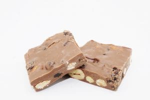 Milk Almond Raisin Bark