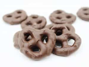 Mini Dark Pretzels