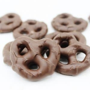 Mini Dark Pretzels scaled 1 300x300
