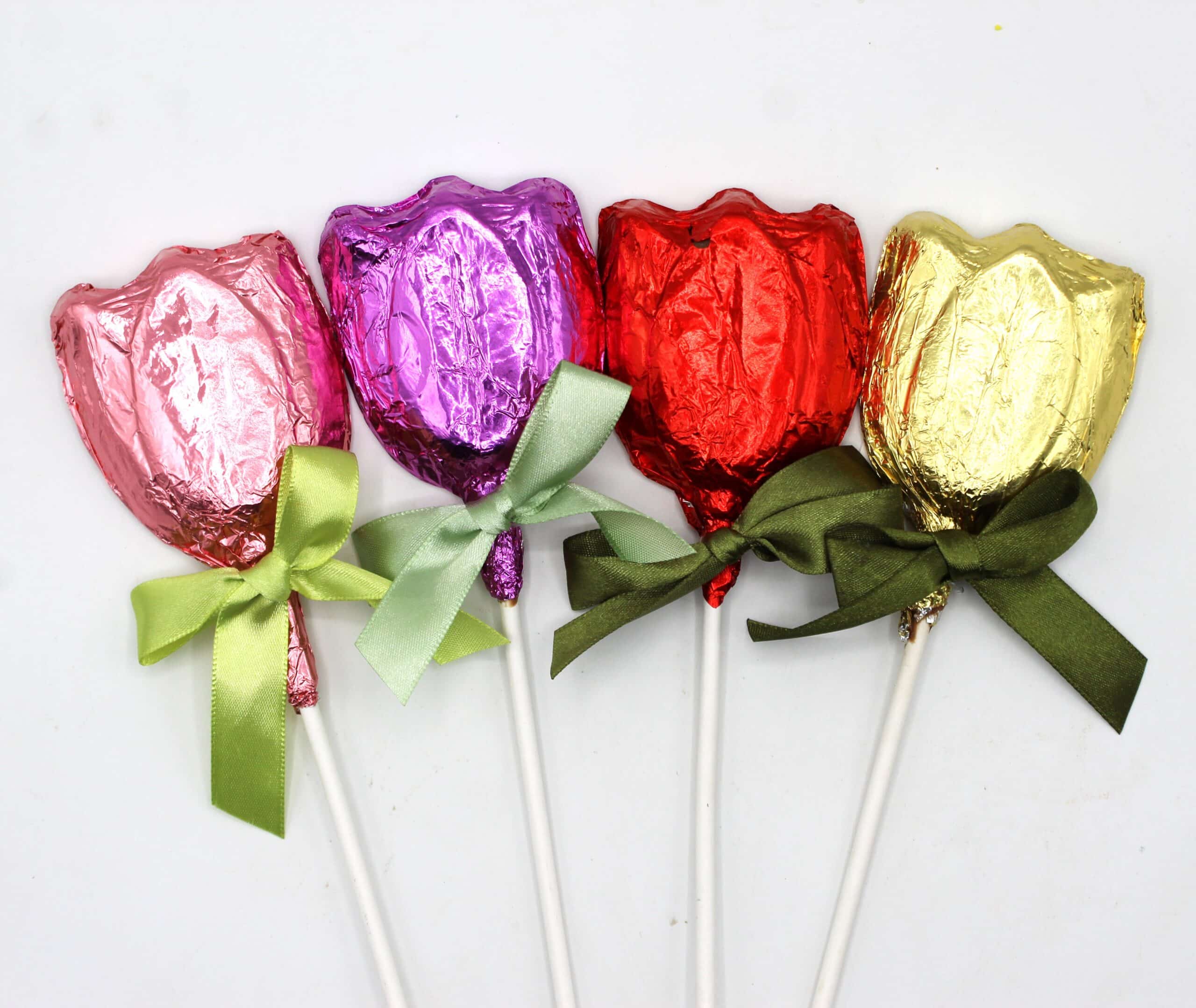 Foiled Tulip Pops